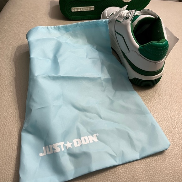 Just Don Basketball Courtside Low Top Sneakers - Made in Italy - EU 41/M8W9.5 - Picture 10 of 13